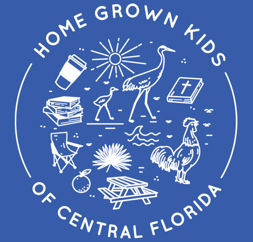 Home Grown Kids of Central Florida T shirt shirt design - zoomed