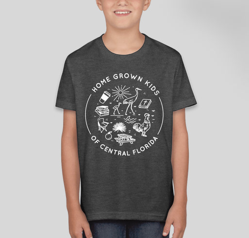 Home Grown Kids of Central Florida T shirt Fundraiser - unisex shirt design - front