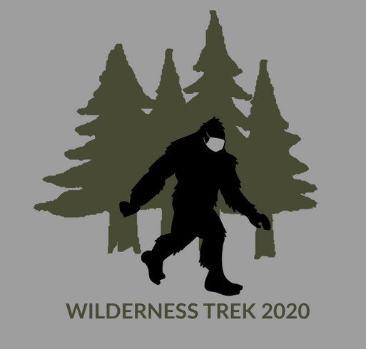 Wilderness Trek 2020 shirt design - zoomed