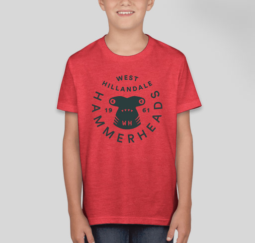 West Hillandale Hammerheads T Shirt Fundraiser Fundraiser - unisex shirt design - front