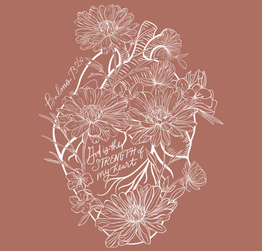 Heart Transplant/Medical Expenses Fundraiser for Katie Russell shirt design - zoomed