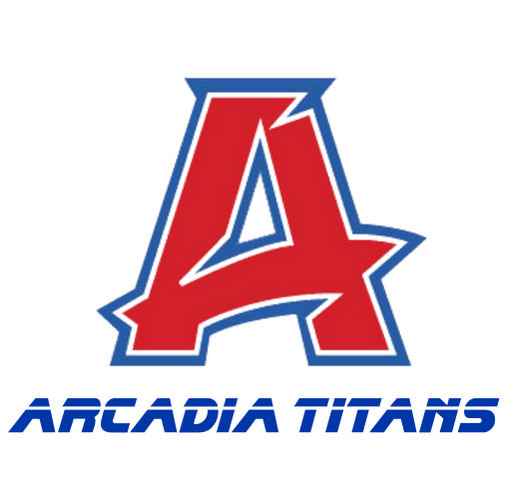 2014 Arcadia Titans Boys Varsity Golf Booster Club shirt design - zoomed