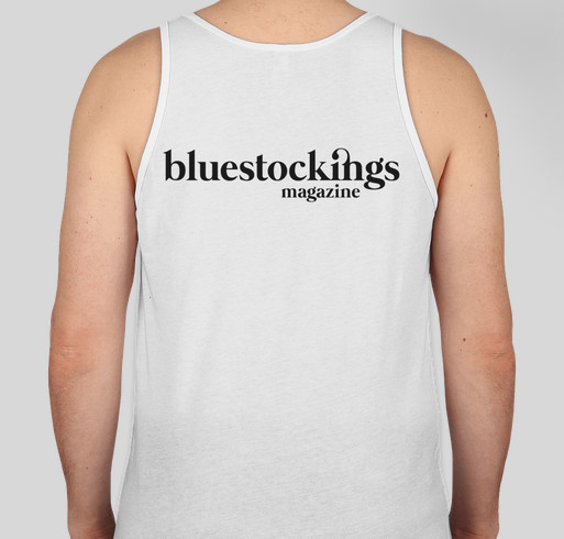 Bluestockings Magazine Fundraiser - unisex shirt design - back