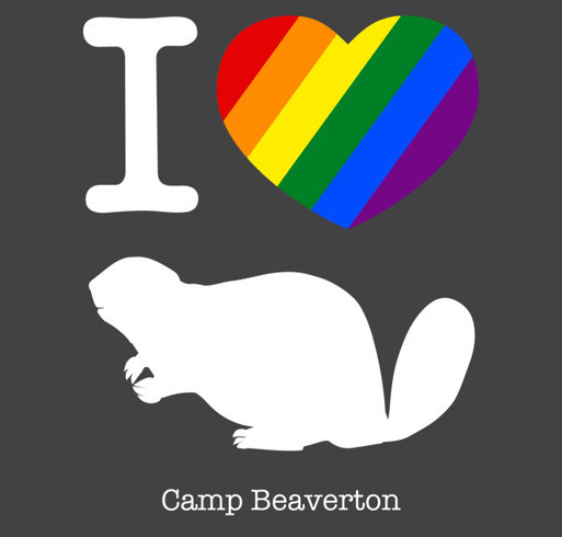 I <3 Beaver Tank Tops by Camp Beaverton shirt design - zoomed