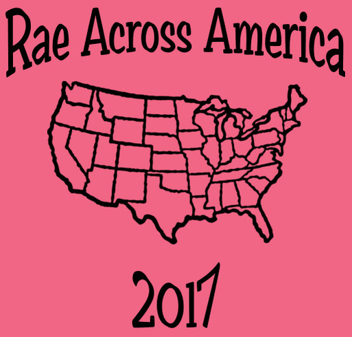 Rae Across America 2017 Ladie's Tank Top shirt design - zoomed