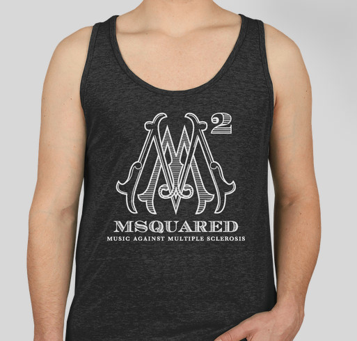 MSquared: Music Against Multiple Sclerosis Fundraiser - unisex shirt design - front