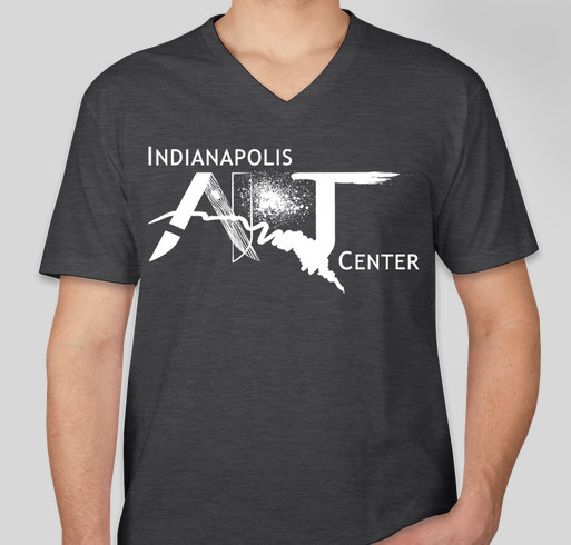 Indianapolis Art Center Fundraiser - unisex shirt design - front