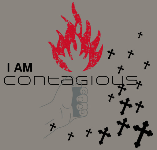 Help Contagious Ministries by buying a Sparked Podcast Shirt shirt design - zoomed