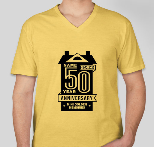 50th Summer Fundraiser - unisex shirt design - front