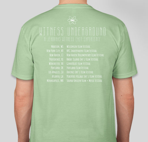 Witness Underground 2 Documentary Fundraiser Fundraiser - unisex shirt design - back