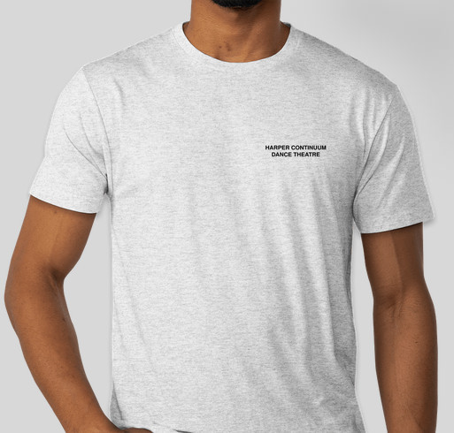 Harper Continuum Dance Theatre "Bound & Determined" Fundraiser - unisex shirt design - front
