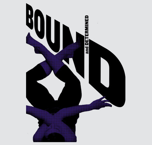 Harper Continuum Dance Theatre "Bound & Determined" shirt design - zoomed