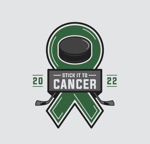 First Annual "Green Out" Hockey Game for pediatric cancer awareness shirt design - zoomed