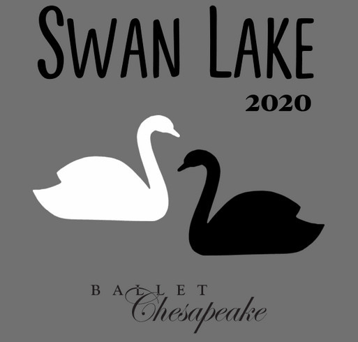 Ballet Chesapeake Swan Lake 2020 shirt design - zoomed