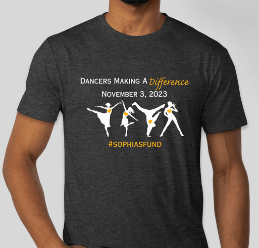 Dancers Making A Difference Fundraiser - unisex shirt design - small