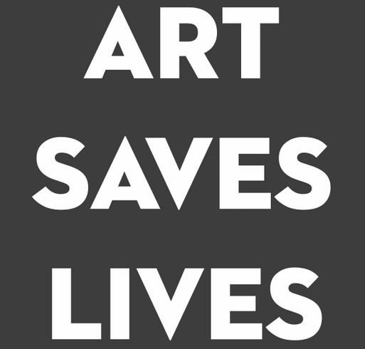 Success @ South - Fine & Performing Arts Fundraiser - Art Saves Lives shirt design - zoomed