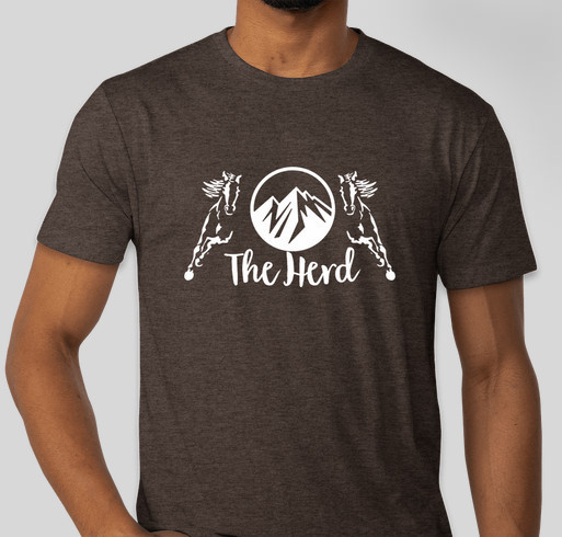 The herd Fundraiser - unisex shirt design - front
