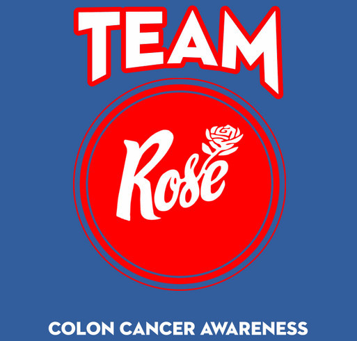 Team Rose T-Shirt Fundraiser shirt design - zoomed