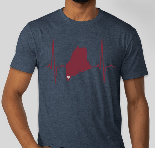 #Heartbeat of KPT Fundraiser - unisex shirt design - front