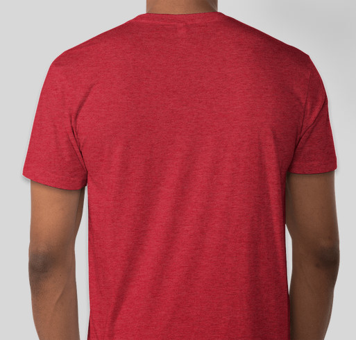 Movember T-Shirt Drive: Stache Shirt Fundraiser - unisex shirt design - back