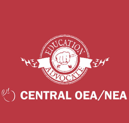 Central OEA/NEA Pride shirt design - zoomed
