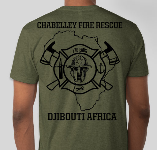Chabelley Fire Fundraiser - unisex shirt design - back
