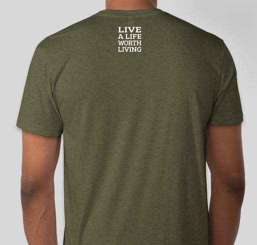 Help Military Families Thrive Fundraiser - unisex shirt design - back