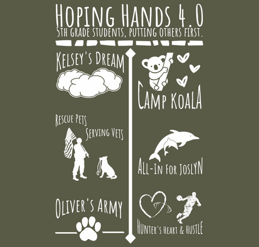 Hoping Hands 4.0 Group Shirt Sale! shirt design - zoomed