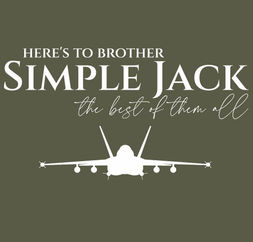 Remembering Andrew "Simple Jack" Mettler - Section 2 shirt design - zoomed