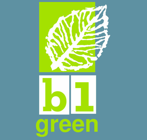 Metro Green Style - Gives Back - B 1 green Campaign shirt design - zoomed