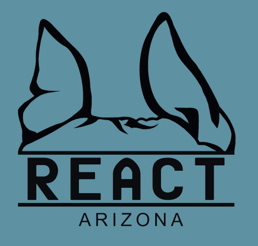 Introducing REACT AZ! shirt design - zoomed