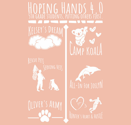 Hoping Hands 4.0 Group Shirt Sale! shirt design - zoomed