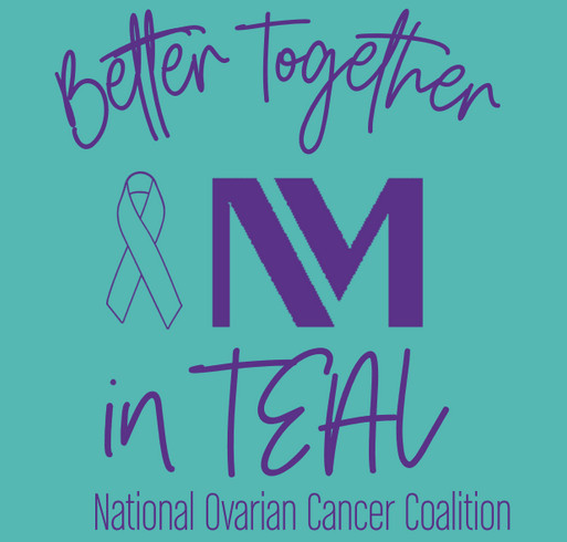 Team Better Together in TEAL NOCC shirt design - zoomed