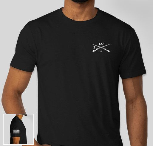 CHARLIE COMPANY UNIT SHIRTS Fundraiser - unisex shirt design - front