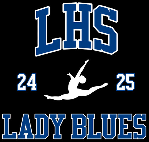 Lady Blues 2024-2025 shirt design - zoomed