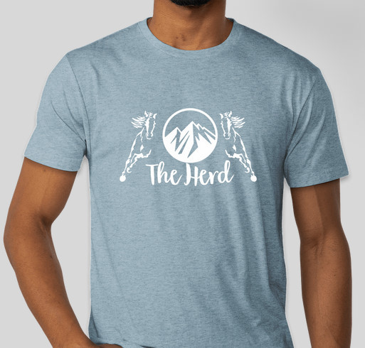 The herd Fundraiser - unisex shirt design - front