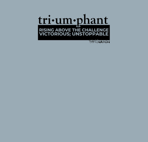 The Triumphant Twenty shirt design - zoomed