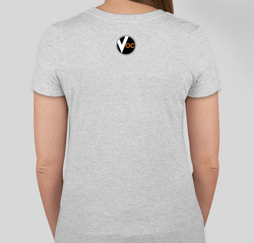 Voice of OC 2021 Fundraiser: Women's T-Shirt Fundraiser - unisex shirt design - back