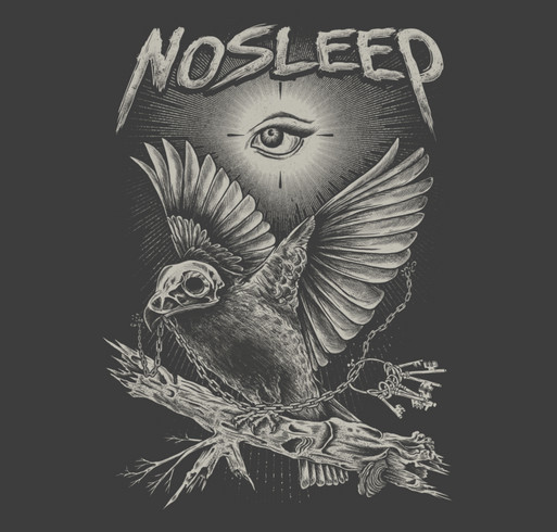 NoSleep shirts! shirt design - zoomed