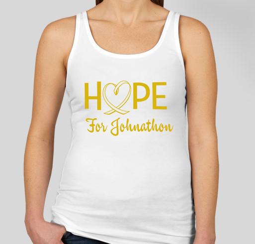 Hope for Johnathon Fundraiser - unisex shirt design - front