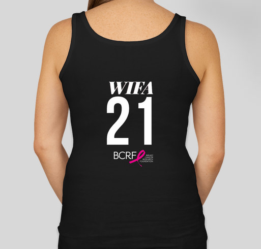 WIFA Run the World Fundraiser - unisex shirt design - back