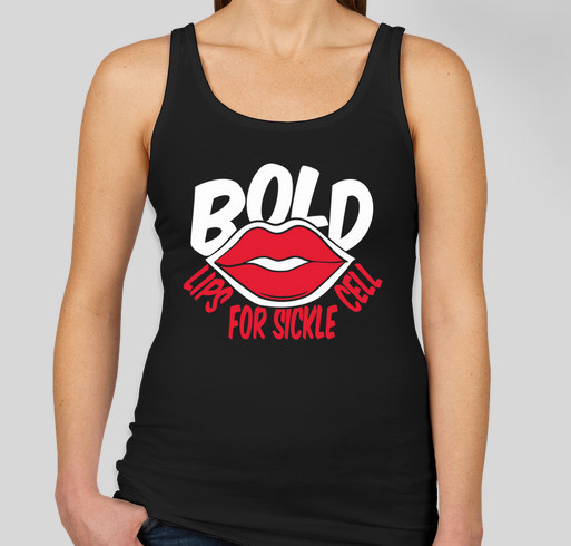 Bold Lips for Sickle Cell Fundraiser Fundraiser - unisex shirt design - front