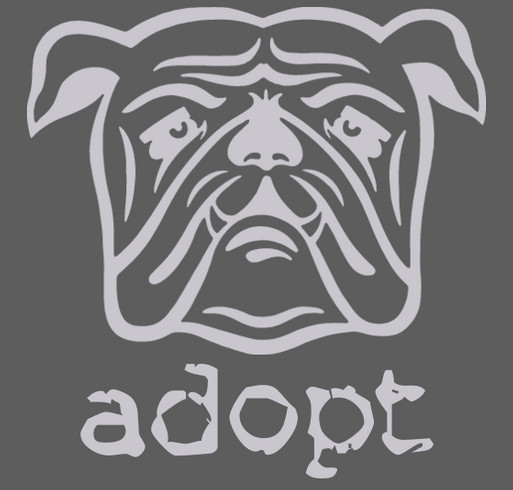 Help Southern California Bulldog Rescue Start 2015 Right! shirt design - zoomed