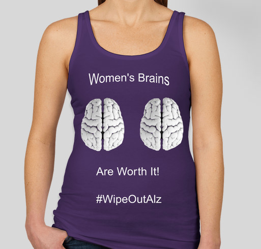 Wipe Out Alzheimer's Now! Fundraiser - unisex shirt design - front