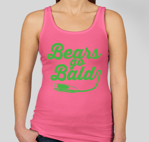 Bears Go Bald T Shirt Fundraiser- University of Northern Colorado Fundraiser - unisex shirt design - front