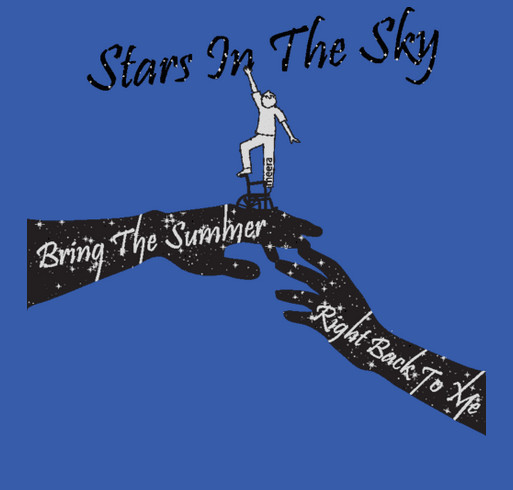 Stars in the Sky, Bring the Summer Right Back to Me shirt design - zoomed
