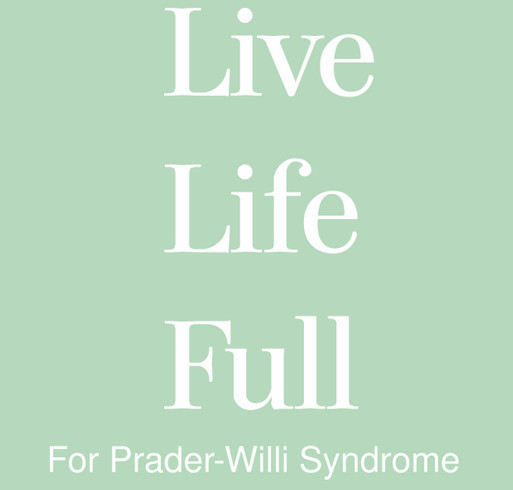 Funding research to Live Life Full shirt design - zoomed