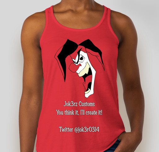 Jok3rz Customs Start Up Fundraiser Fundraiser - unisex shirt design - front