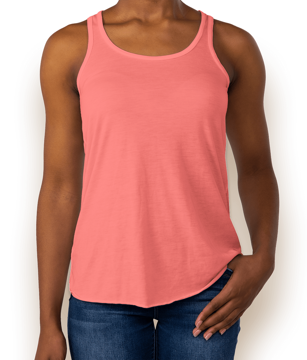 Bella + Canvas Women's Flowy Racerback Tank