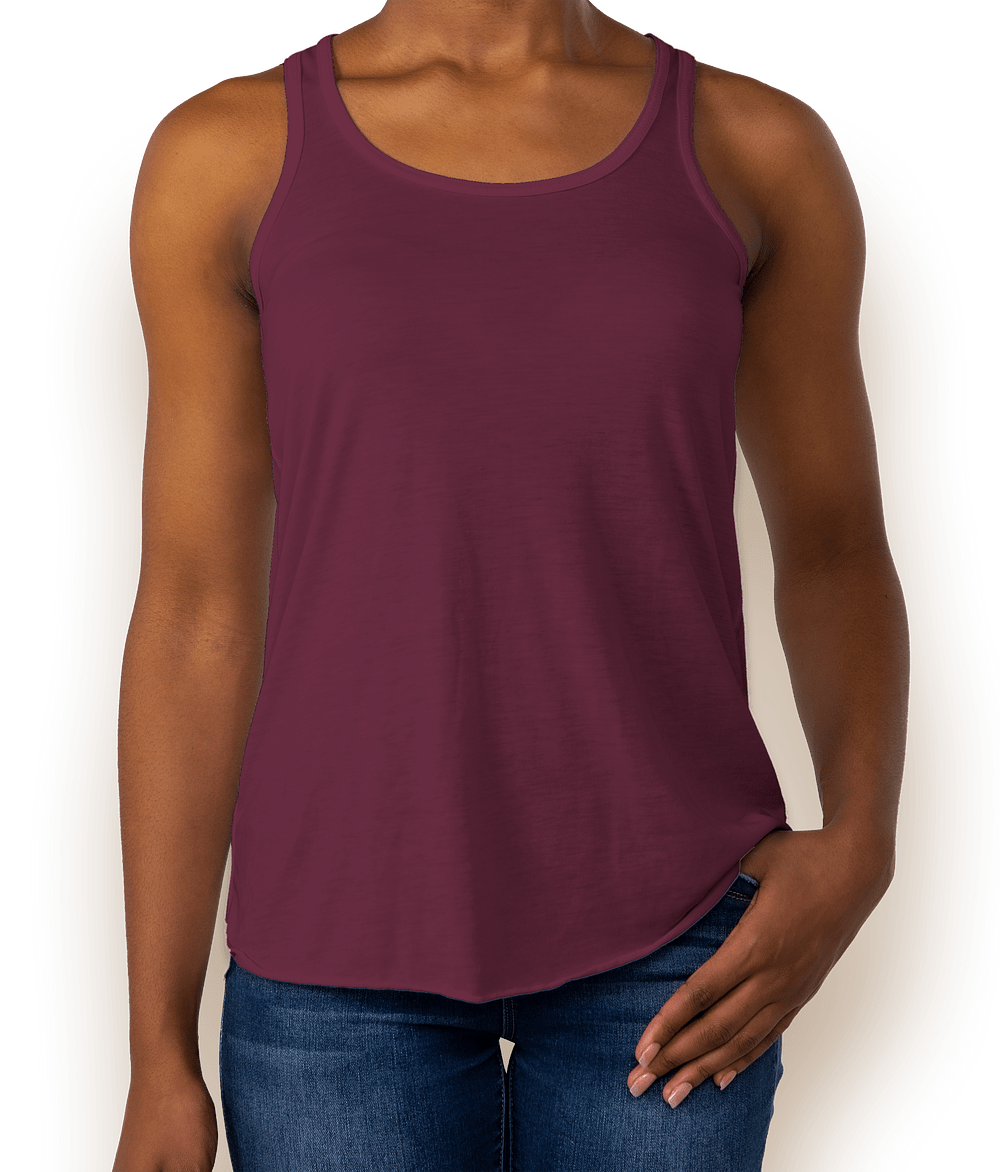 Bella + Canvas Women's Flowy Racerback Tank